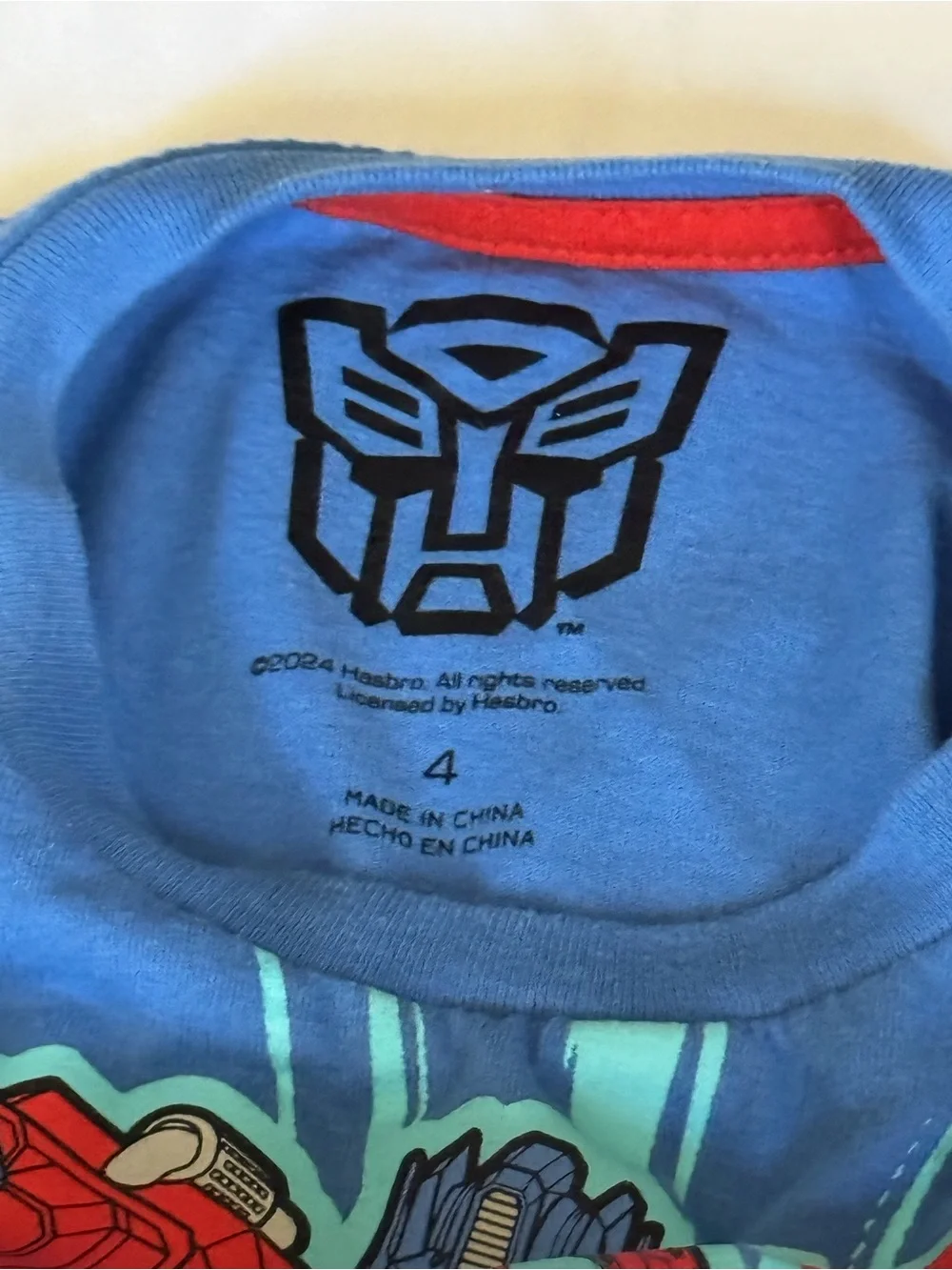 Transformers T-Shirts Bundle (3) 4T